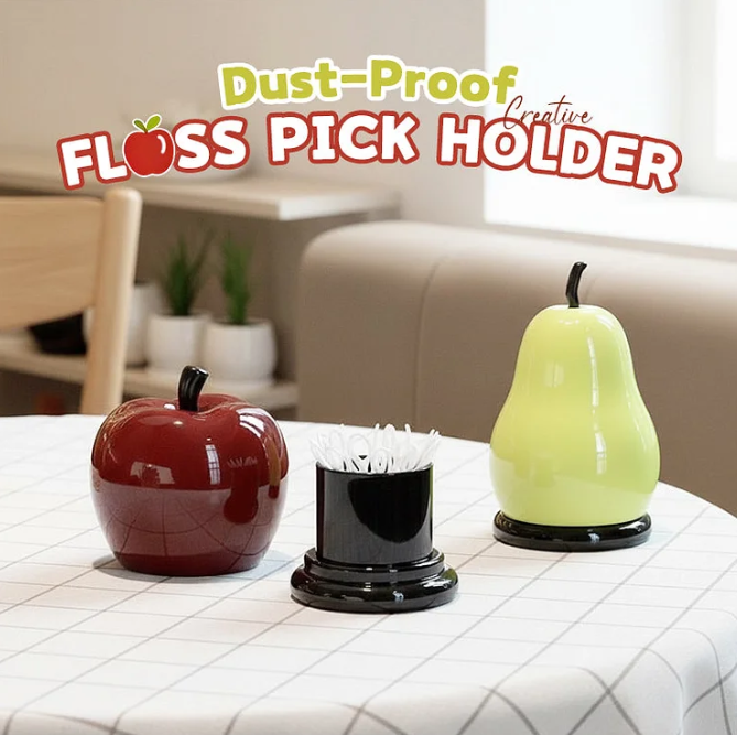 📢📢50% OFF !!!⏰Creative Dust-Proof Floss Pick Holder