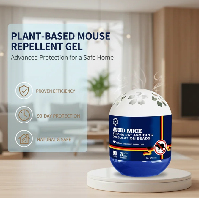 Plant-Based Indoor Mouse Repellent Gel