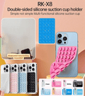 24 silicone phone suction cup stickers