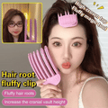 High skull top fluffy clip