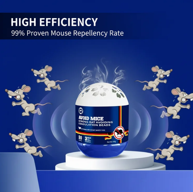 Plant-Based Indoor Mouse Repellent Gel