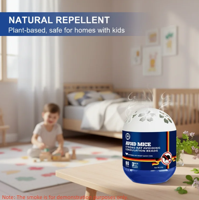 Plant-Based Indoor Mouse Repellent Gel