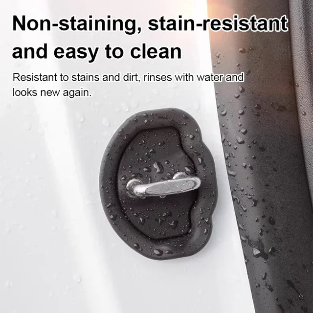 Silicone Door Lock Latch Protector Cover（4Pcs/Set）