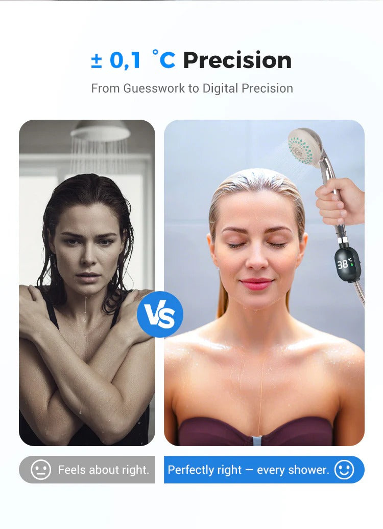 🔥Last day special, 50% off🔥 🌡️Shower Thermometer - Instant Digital Display, Waterproof & Easy Install for Safe Bathing📦