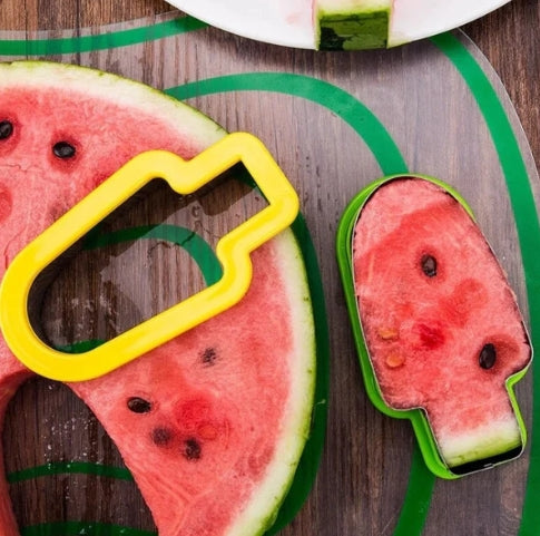 Watermelon popsicle mold